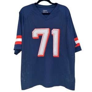 Standard Cloth Urban Outfitters Mens Mesh Football Jersey‎ Navy Blue 71 Size M
